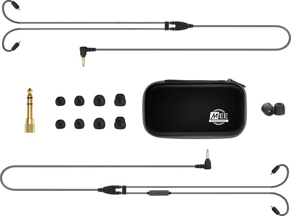 MEE audio MX4 Pro Επαγγελματικά Ακουστικά In-Ear, Μαύρο