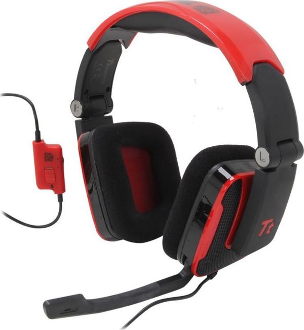 Thermaltake Shock Blasting Gaming Ακουστικά - Κόκκινα
