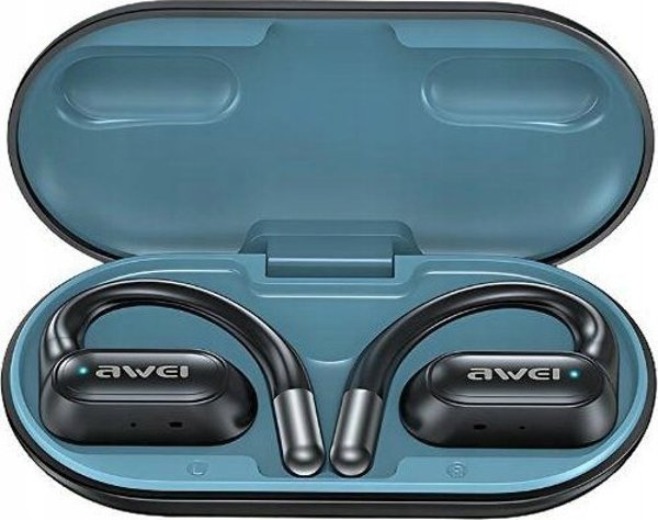 Ακουστικά Awei AWEI Bluetooth 5.4 OWS T93 + βάση φόρτισης, μπλε/μπλε