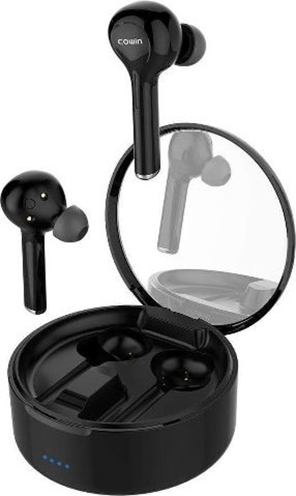 Cowin KY03 Ασύρματα Bluetooth Ακουστικά In-Ear, 10m Εμβέλεια, Μαύρα