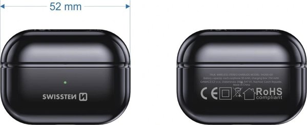 Swissten TWS Mini Pods Ασύρματα Ακουστικά Bluetooth 5.1 με Μικρόφωνο