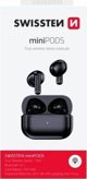 Swissten TWS Mini Pods Ασύρματα Ακουστικά Bluetooth 5.1 με Μικρόφωνο