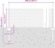 vidaXL Σετ Περίφραξης με 11 Στύλους U-Channel 80cm και Εξαγωνικό Συρματόπλεγμα 0,5x10m, Πράσινο, Ατσάλινο