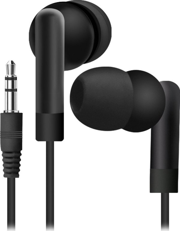 Defender Basic 210 Ενσύρματα Ενδοωτιαία Ακουστικά, 1.2m, Μαύρα