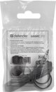 Defender Basic 210 Ενσύρματα Ενδοωτιαία Ακουστικά, 1.2m, Μαύρα