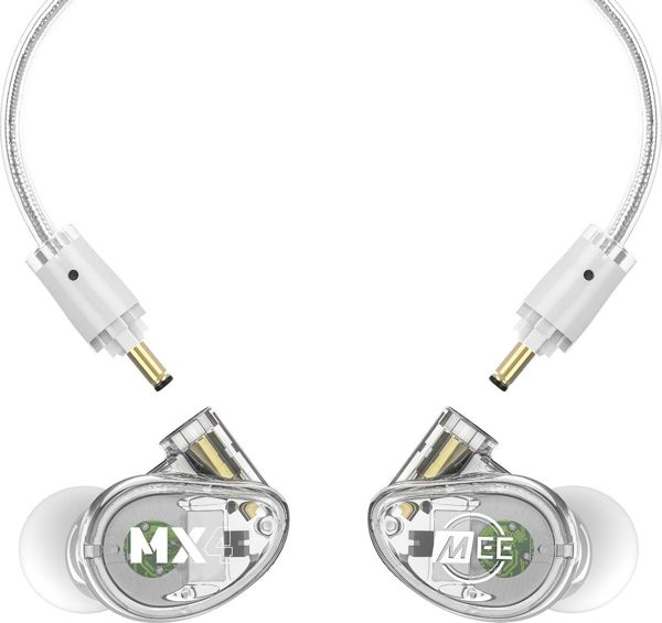 MEE audio MX4 Pro Επαγγελματικά In-Ear Monitor Ακουστικά, 103 dB/mW, Διάφανα
