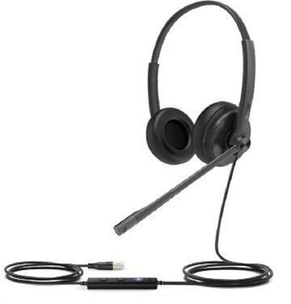 Yealink UH34 Lite Ενσύρματο Headset - Επαγγελματικά Ακουστικά με Μικρόφωνο