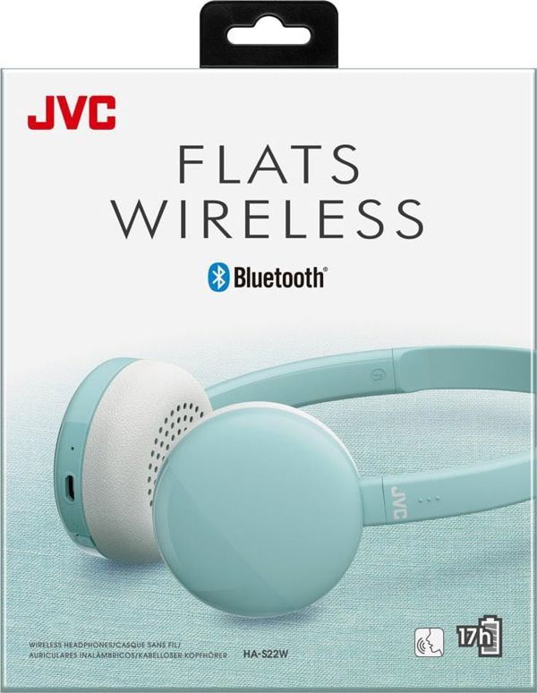 Ακουστικά JVC HA-S22W-Z On-Ear Wireless Bluetooth με Μικρόφωνο - Μπλε