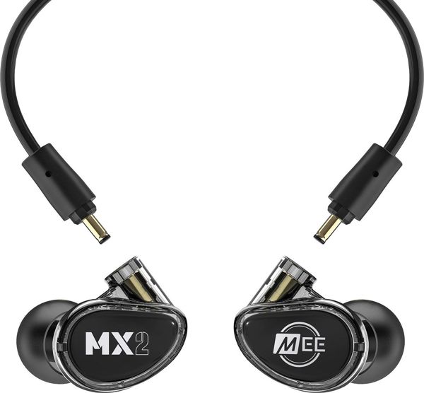 MEE Audio MX2 Pro In-Ear Monitoring Ακουστικά, Επαγγελματικά IEM, Μαύρο