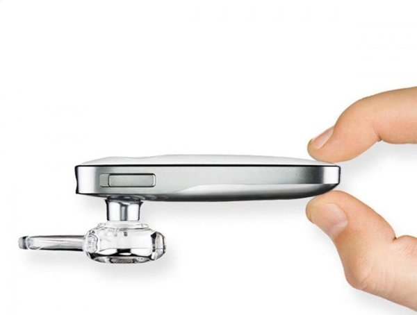 Freestyle Icon Bluetooth 5.0 Ασύρματο Handsfree Ακουστικό, Λευκό, FSC03W