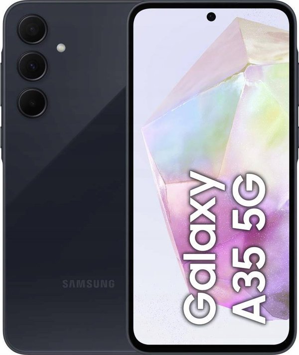Samsung Galaxy A35 5G smartphone 6/128GB Μαύρο (SM-A356BZKBEUE)