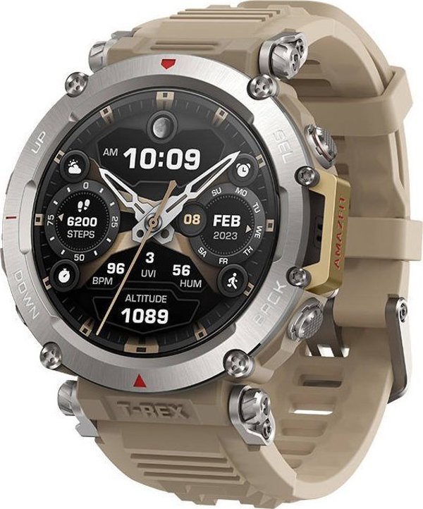Smartwatch Amazfit T-Rex Ultra μπεζ (W2142EU2N)