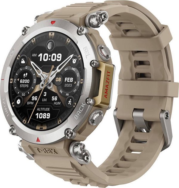 Smartwatch Amazfit T-Rex Ultra μπεζ (W2142EU2N)