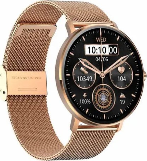 Smartwatch Kiano Venus Χρυσό (5901821999403)