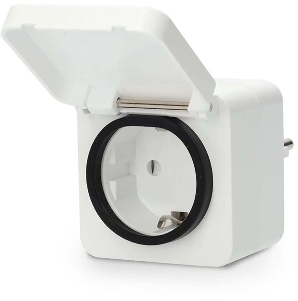 SmartLife Smart Plug | IP44 | Effektmåler | 3680 W | EU stik