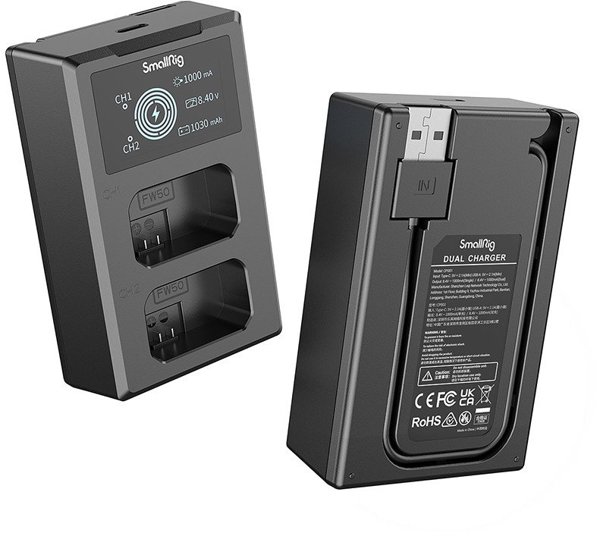SmallRig 3818 NP-FW50 Battery and Charger Kit
