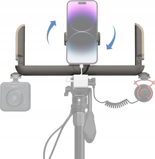 SmallRig Stabilizator Grip Uchwyt Vlog Do Telefonu Smartfona 2x Stopka Iso Składany / P20 / 4047