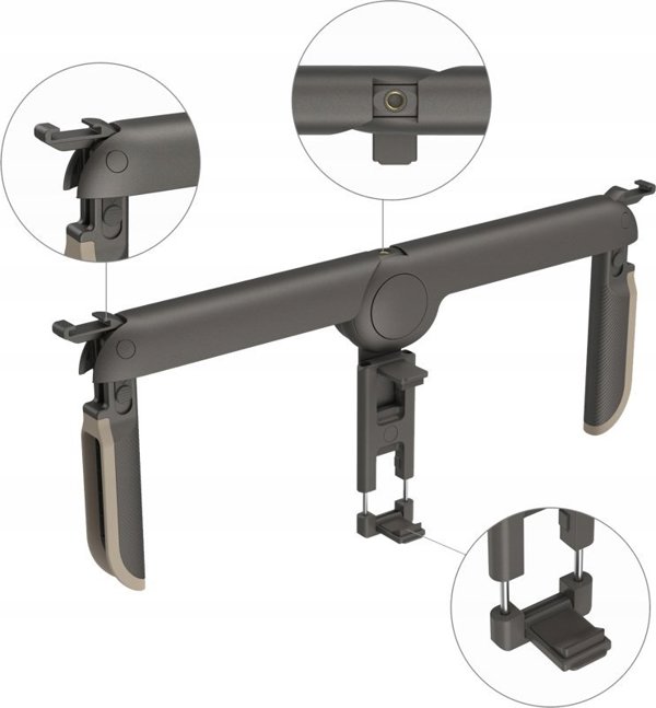 SmallRig Stabilizator Grip Uchwyt Vlog Do Telefonu Smartfona 2x Stopka Iso Składany / P20 / 4047