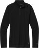 Smartwool W'S Classic Thermal Merino Base Layer 1/4 Zip Boxed, 001 | black, XL