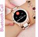 Έξυπνο Ρολόι Rubicon RNCE82 Smartwatch Γυναικείο Ροζ Χρυσό