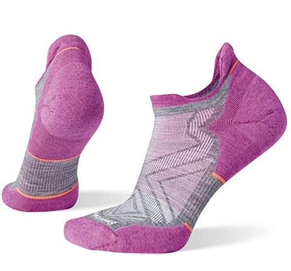 Smartwool W'S Run Targeted Cushion Low Ankle Socks, 052 | medium gray, M