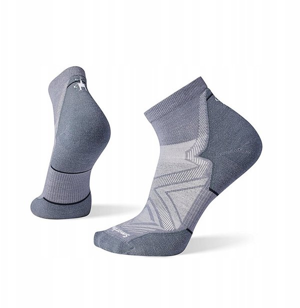 Smartwool U'S Run Targeted Cushion Ankle Socks, 018 | graphite, L