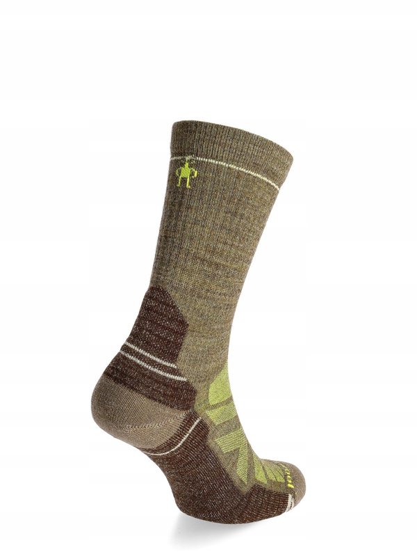Smartwool U'S Hike Light Cushion Crew Socks, M83 | military olive/fossil, M