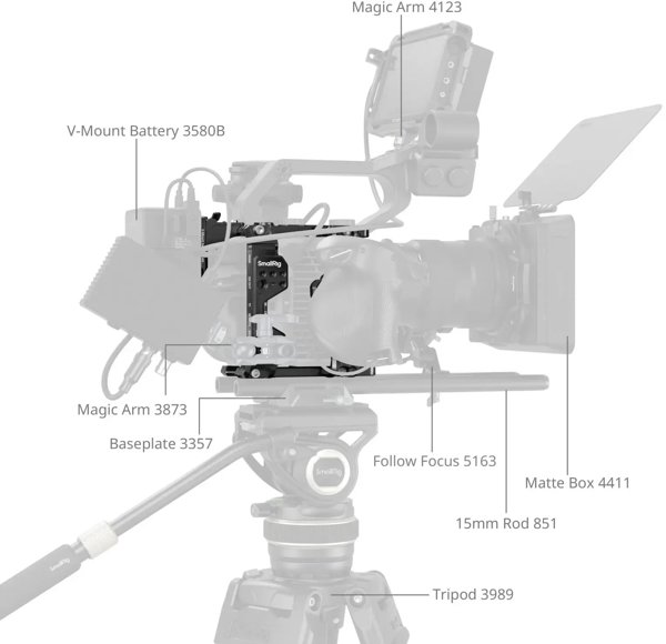 SmallRig Cage Kit for Sony FX6 (5801)