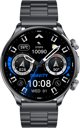 Gravity Smartwatch GT35-2 Ανδρικό Ρολόι με Μαύρο Λουράκι GPH/GPH/BK