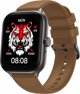 IMIKI Smart Watch ST1, 250mAh, Οθόνη IPS, Καφέ Λουράκι