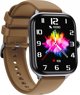 IMIKI Smart Watch ST1, 250mAh, Οθόνη IPS, Καφέ Λουράκι
