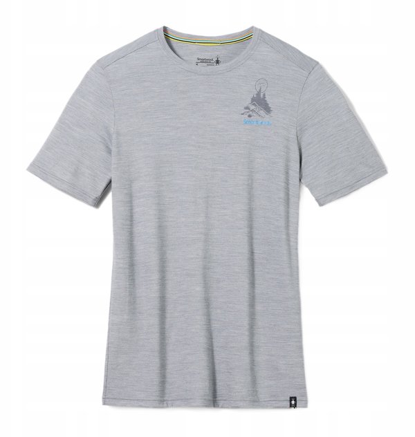 Smartwool M'S Wilderness Summit Short Sleeve Graphic Tee Slim Fit, 545, S