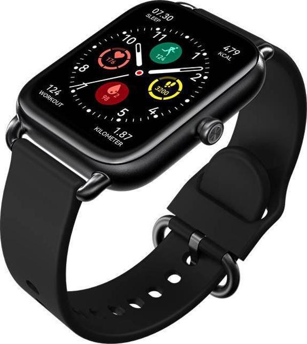 Smartwatch Haylou RS4 Μαύρο με Παρακολούθηση Υγείας και 12 Αθλητικές Λειτουργίες