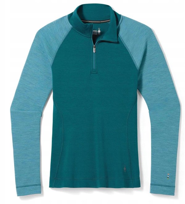 Smartwool W'S Classic Thermal Merino Base Layer 1/4 Zip Boxed, L85, L