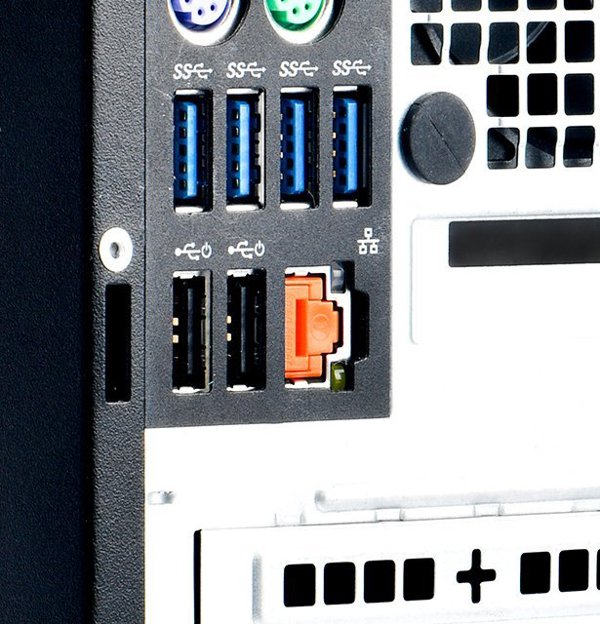 Smartkeeper Basic RJ45 Port Lock – Πώματα Ασφαλείας Θυρών Δικτύου, 100 Τεμάχια, Πορτοκαλί
