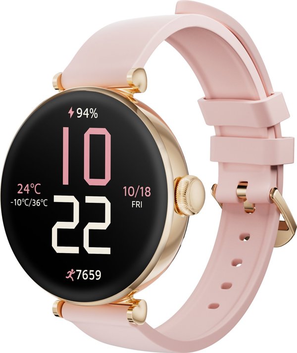 Kieslect Pura Smartwatch Χρυσό - Έξυπνο Ρολόι