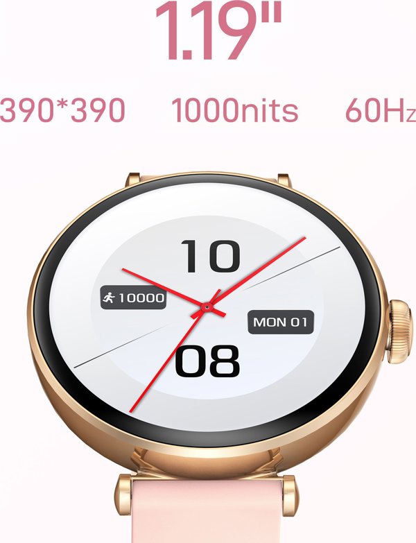 Kieslect Pura Smartwatch Χρυσό - Έξυπνο Ρολόι