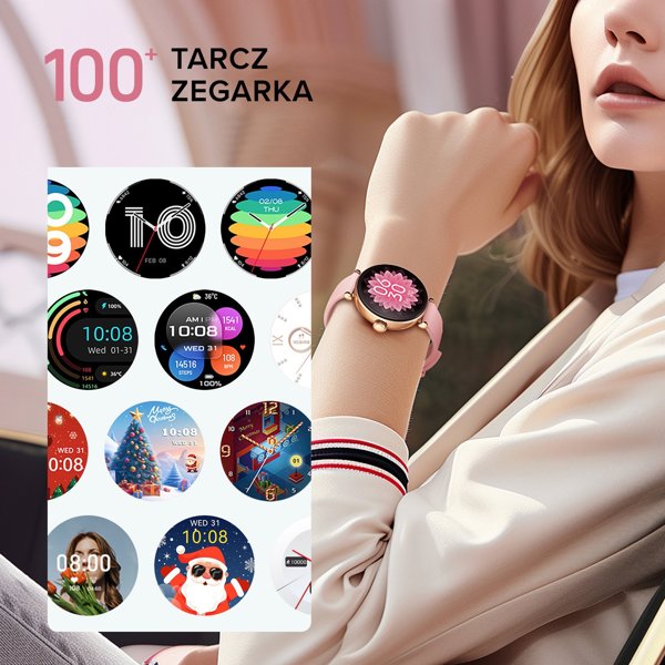 Kieslect Pura Smartwatch Χρυσό - Έξυπνο Ρολόι
