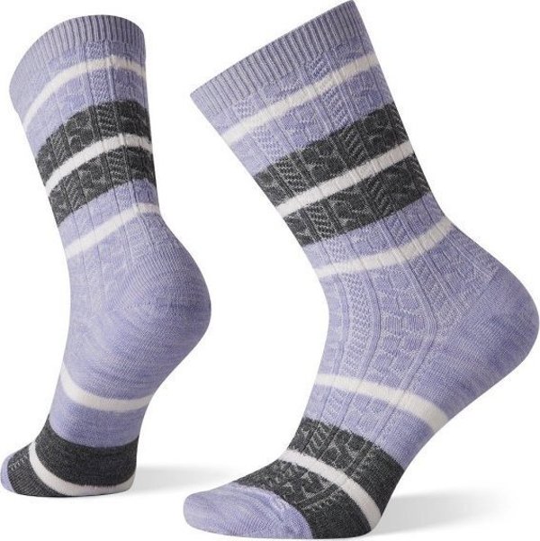 Smartwool W'S Everyday Striped Cable Crew, A26, L