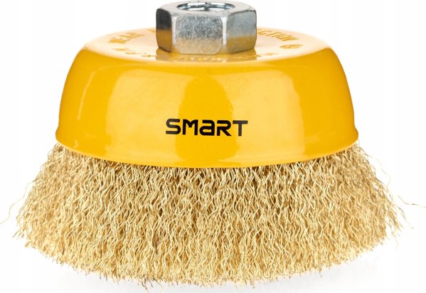Smart Συρμάτινη Βούρτσα Κατσαρόλας 100mm, Επιχαλκωμένη για Καθαρισμό Σκευών