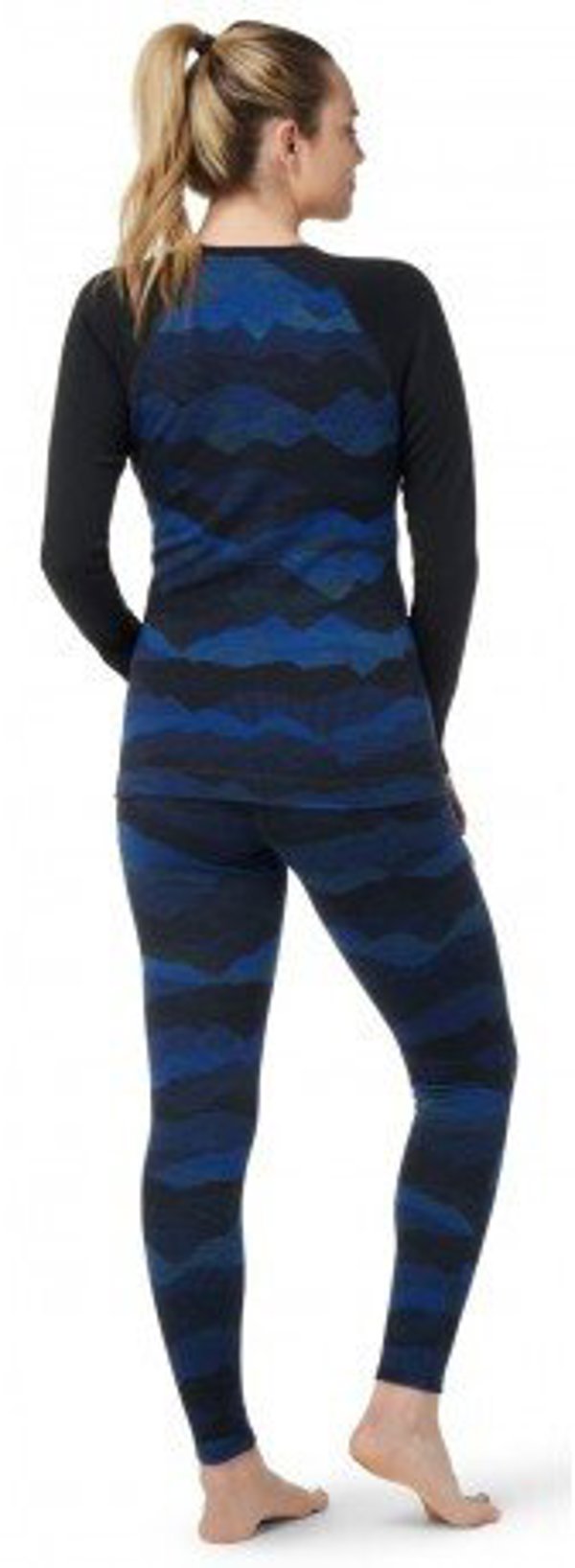 Smartwool W'S Classic Thermal Merino Base Layer Pattern Crew Boxed, K56, L