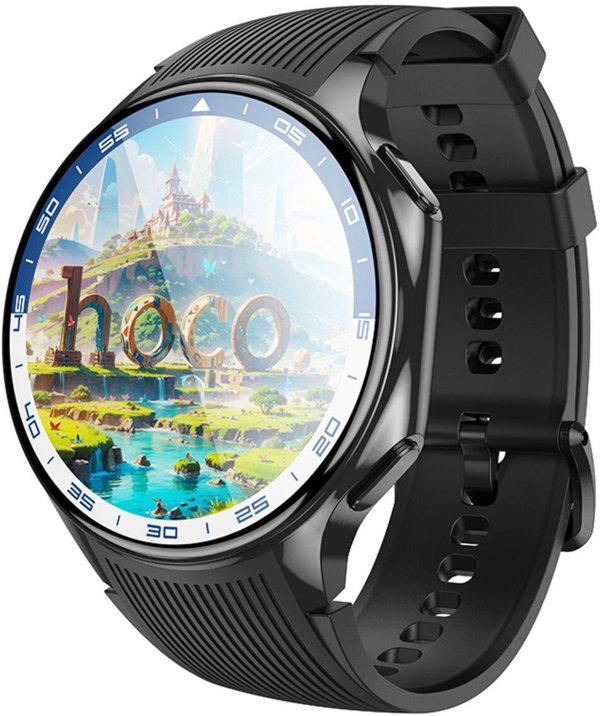 Smartwatch Hoco 1,43 " AMOLED IP67 z funkcja rozmowy Y24 czarny
