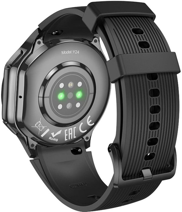Smartwatch Hoco 1,43 " AMOLED IP67 z funkcja rozmowy Y24 czarny