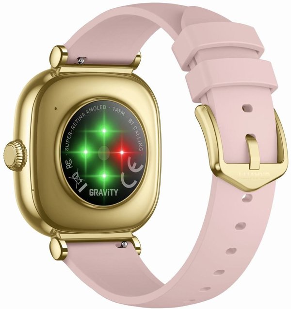 Gravity GT32-1 Γυναικείο Smartwatch με Bluetooth Κλήσεις και Επιπλέον Λουράκι