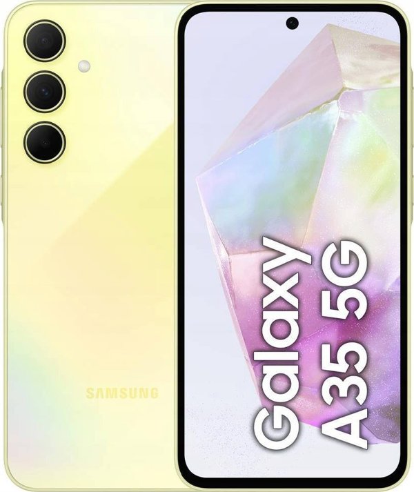 Smartphone Samsung Galaxy A35 5G 8/256GB Κίτρινο (SM-A356BZYGEUB)