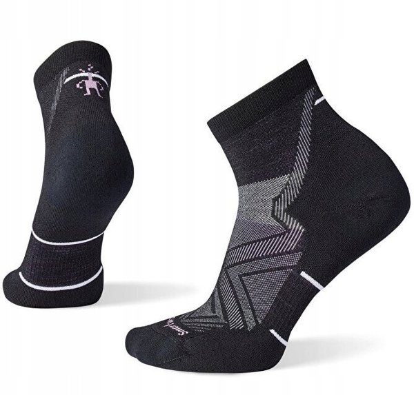 Smartwool W'S Run Targeted Cushion Ankle Socks, 001 | black, S