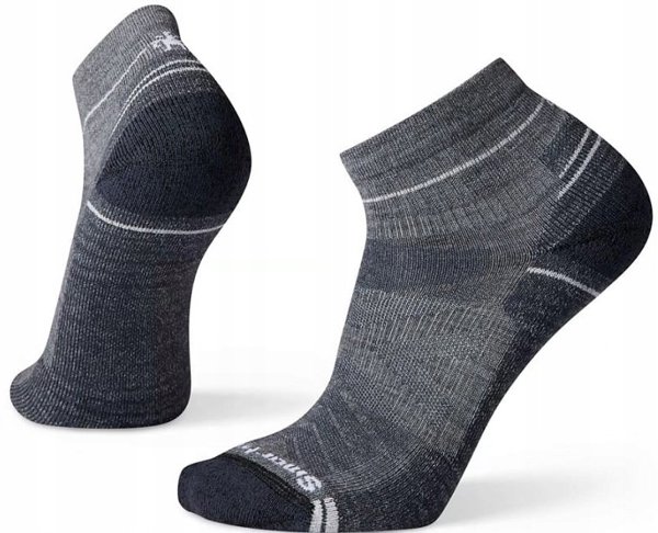 Smartwool U'S Hike Light Cushion Ankle Socks, 052 | medium gray, M