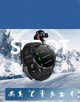 Gravity Smartwatch GT21-7, Ανδρικό Ρολόι με Χακί Λουράκι και Μαύρη Κάσα