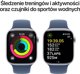 Apple Watch Σειρά 10 (GPS) 42mm Ασημί Αλουμινένια Θήκη με Μπλε Τζιν Αθλητικό Λουράκι, S/M (MWWA3)