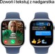 Apple Watch Σειρά 10 (GPS) 42mm Ασημί Αλουμινένια Θήκη με Μπλε Τζιν Αθλητικό Λουράκι, S/M (MWWA3)
